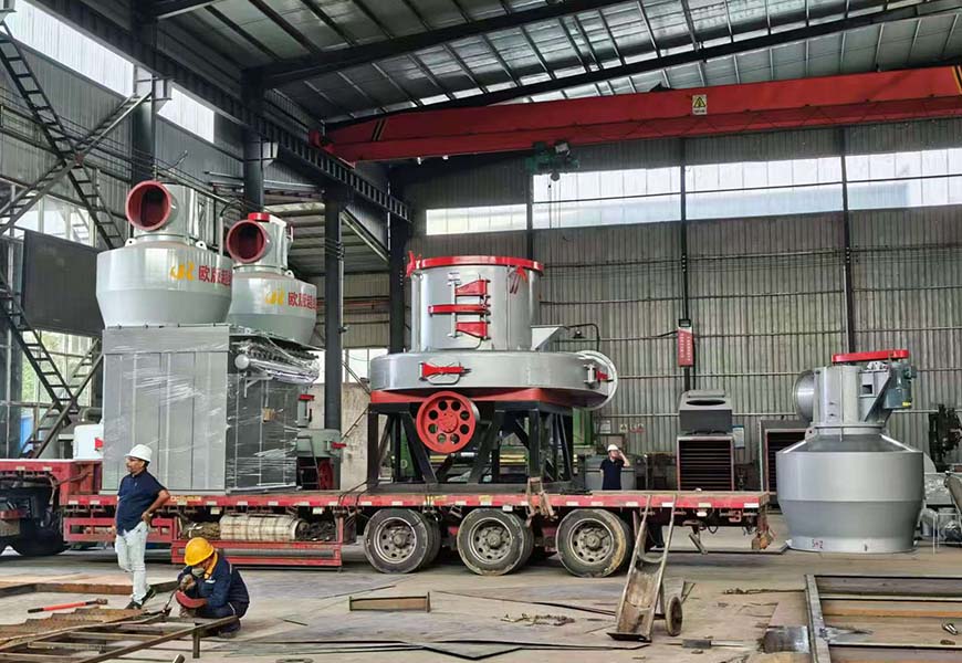 Gypsum powder production line shipped to Qatar