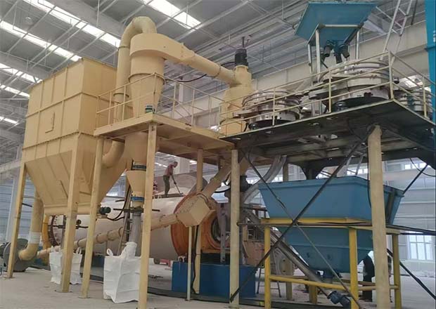 Silica Sand Grinding Mill Plant 4